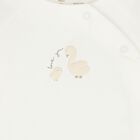White & Beige 2 Piece Babygrow Set, 3, hi-res