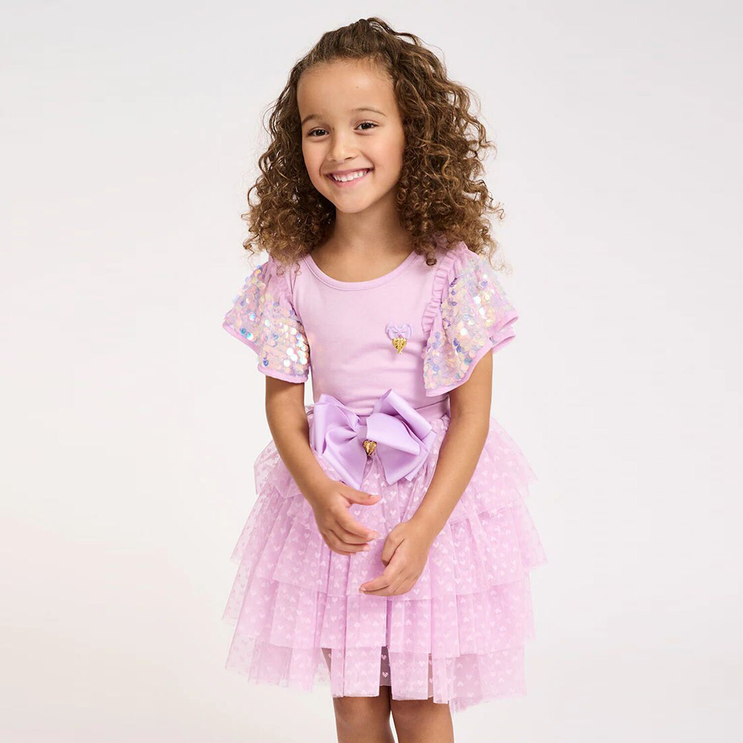 توب بالترتر باللون الأرجواني للبنات , 5, hi-res