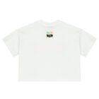 تيشيرت بنات بالشعار باللون الأبيض, 2, hi-res