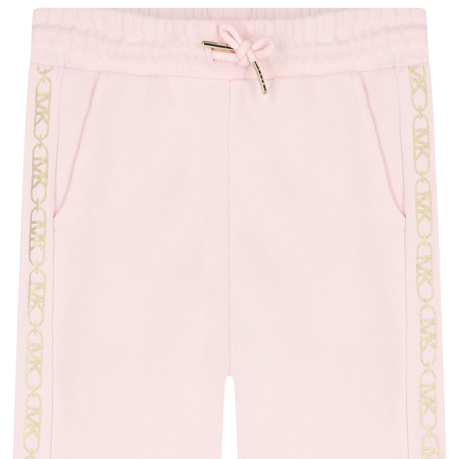 بنطلون رياضي بنات بالشعار باللون الوردي , 1, hi-res image number null