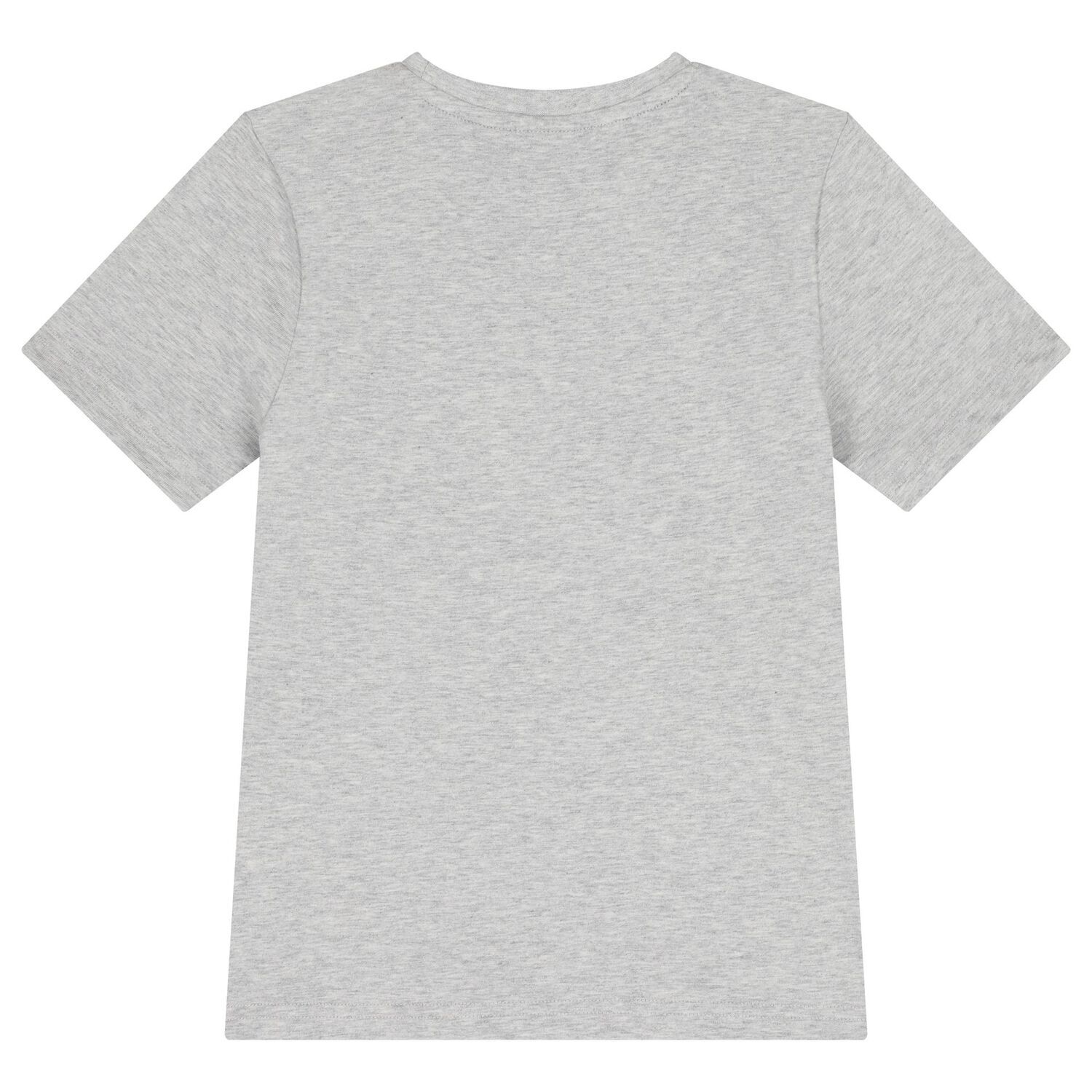 Boys Grey Logo T-Shirt, 4, hi-res