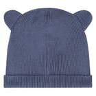 Baby Boys Blue Bear Hat & Socks Set, 1, hi-res