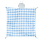 Baby Boys Blue Doudou Comforter, 1, hi-res