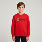 Red Teddy Bear Logo Sweatshirt, 3, hi-res