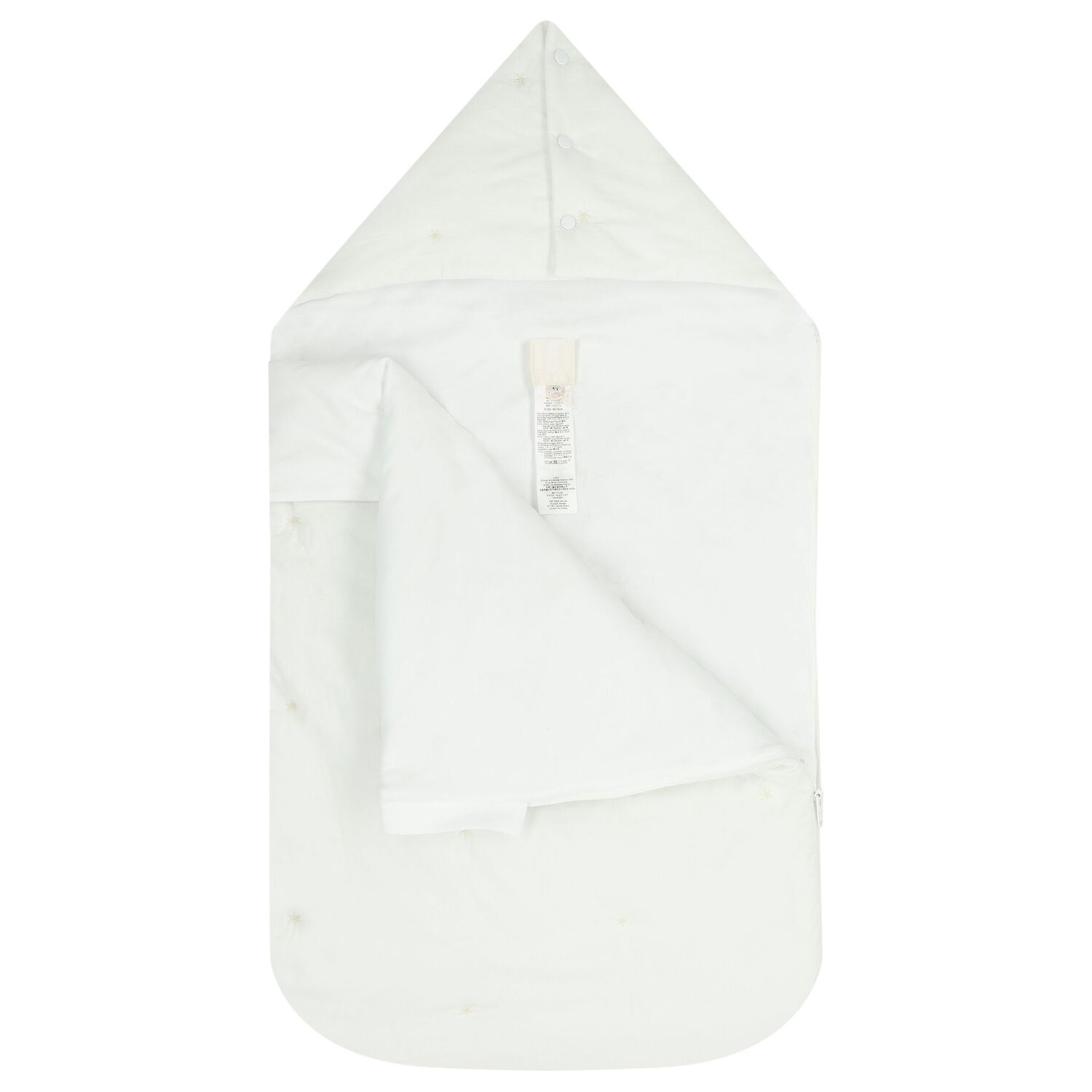 White Logo Baby Nest , 1, hi-res