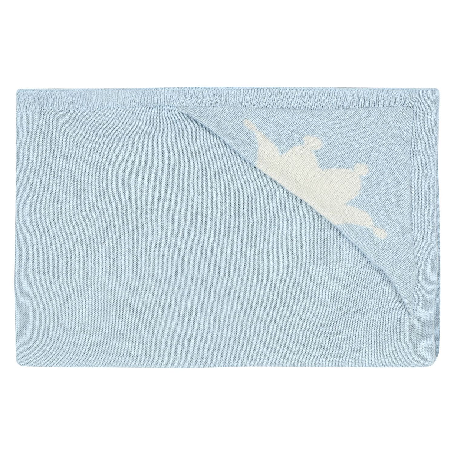 Baby Boys Blue Angel Wings Babygrow Set, 1, hi-res image number null