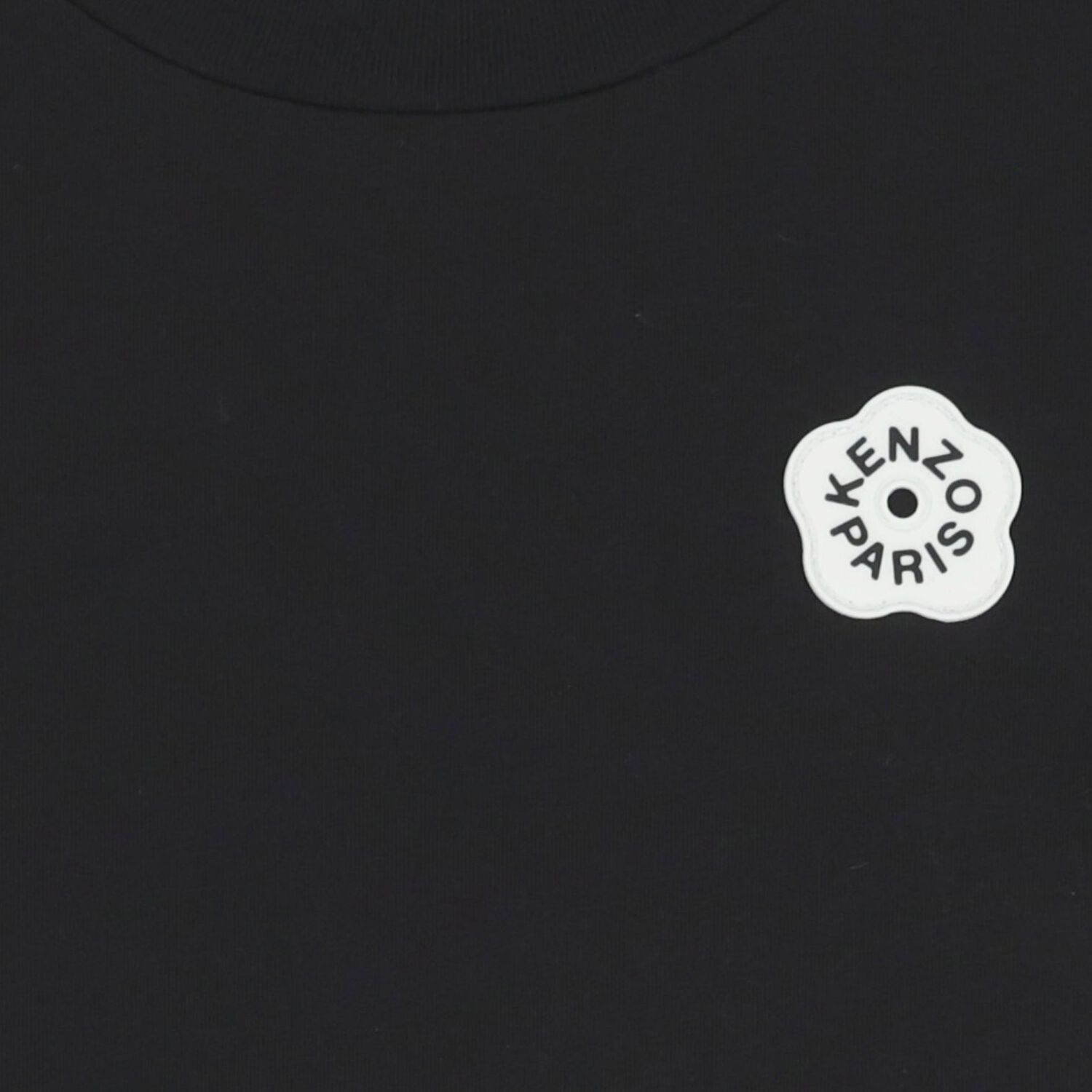 Girls Black Logo Dress, 1, hi-res