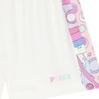 Girls Ivory Logo Fontane Shorts, 1, hi-res