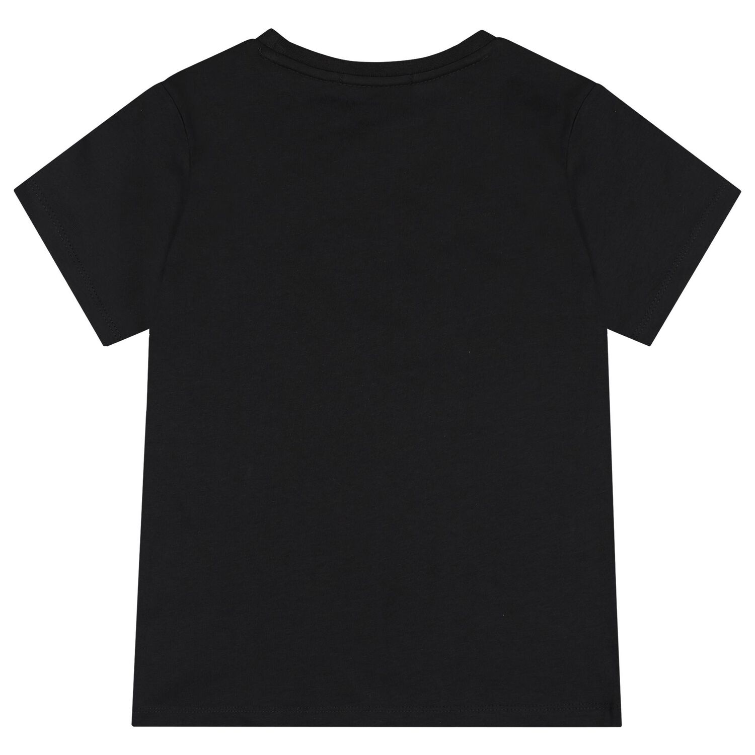 Boys Black Logo T-Shirt, 2, hi-res