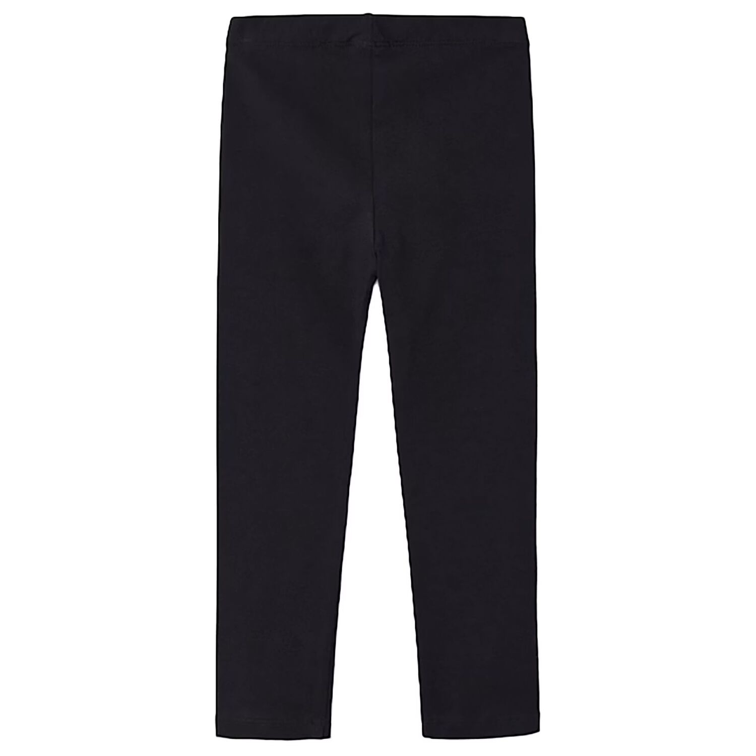 Girls Black Logo Leggings, 2, hi-res