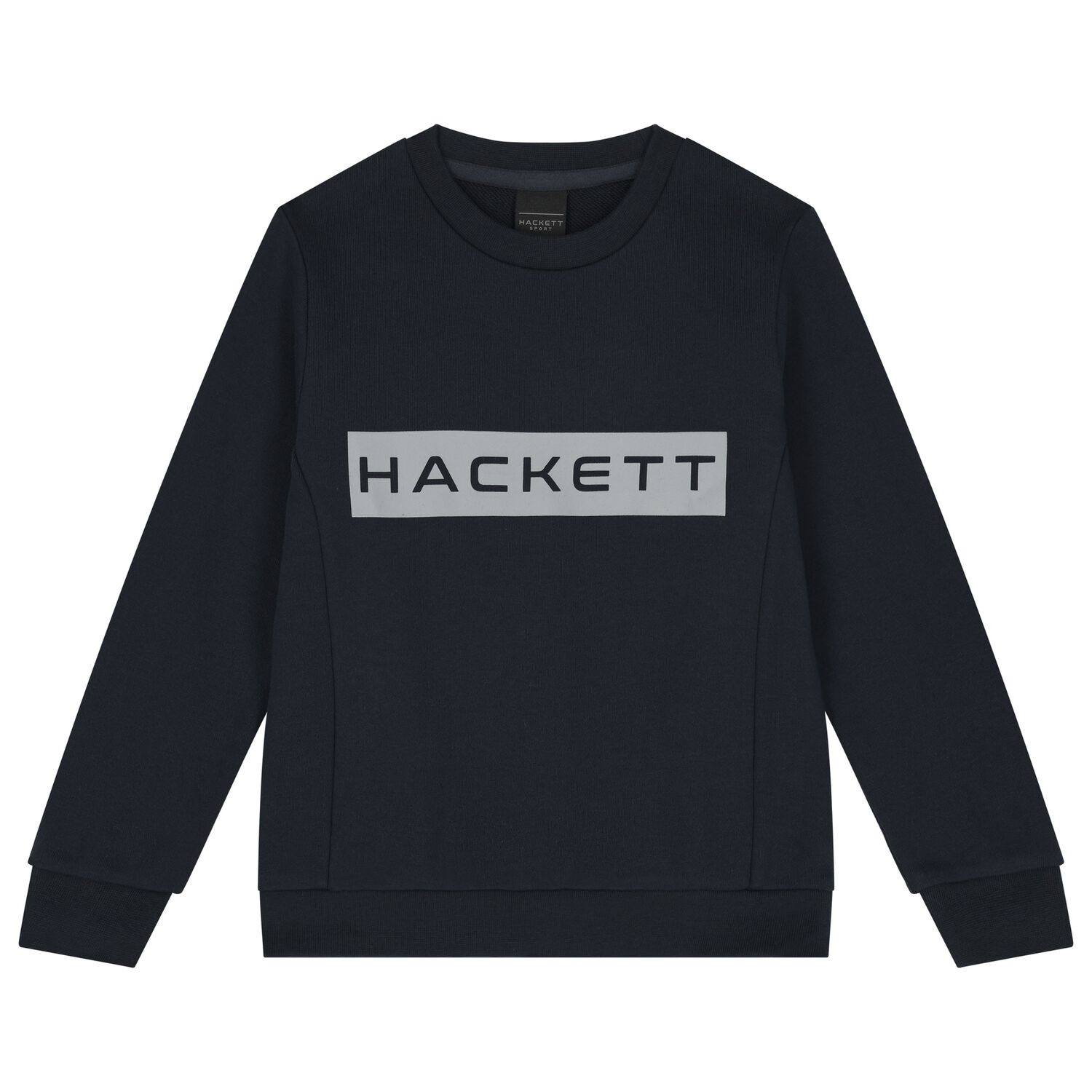 Boys Navy Blue Logo Sweatshirt, 1, hi-res image number null