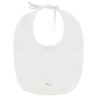 طقم بنات هدايا أفرول بالشعار باللون الأبيض, 1, hi-res