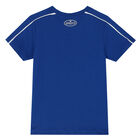 Boys Blue & White Logo T-Shirt, 1, hi-res