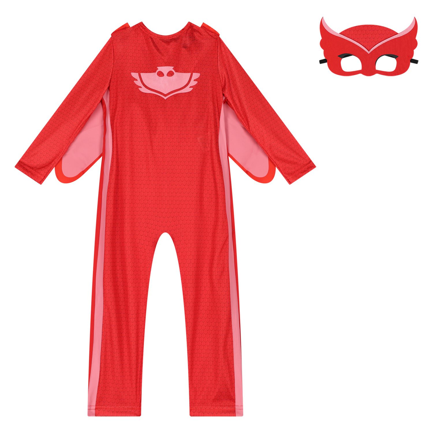 Girls Red Owlette PJ Masks Costume, 1, hi-res image number null