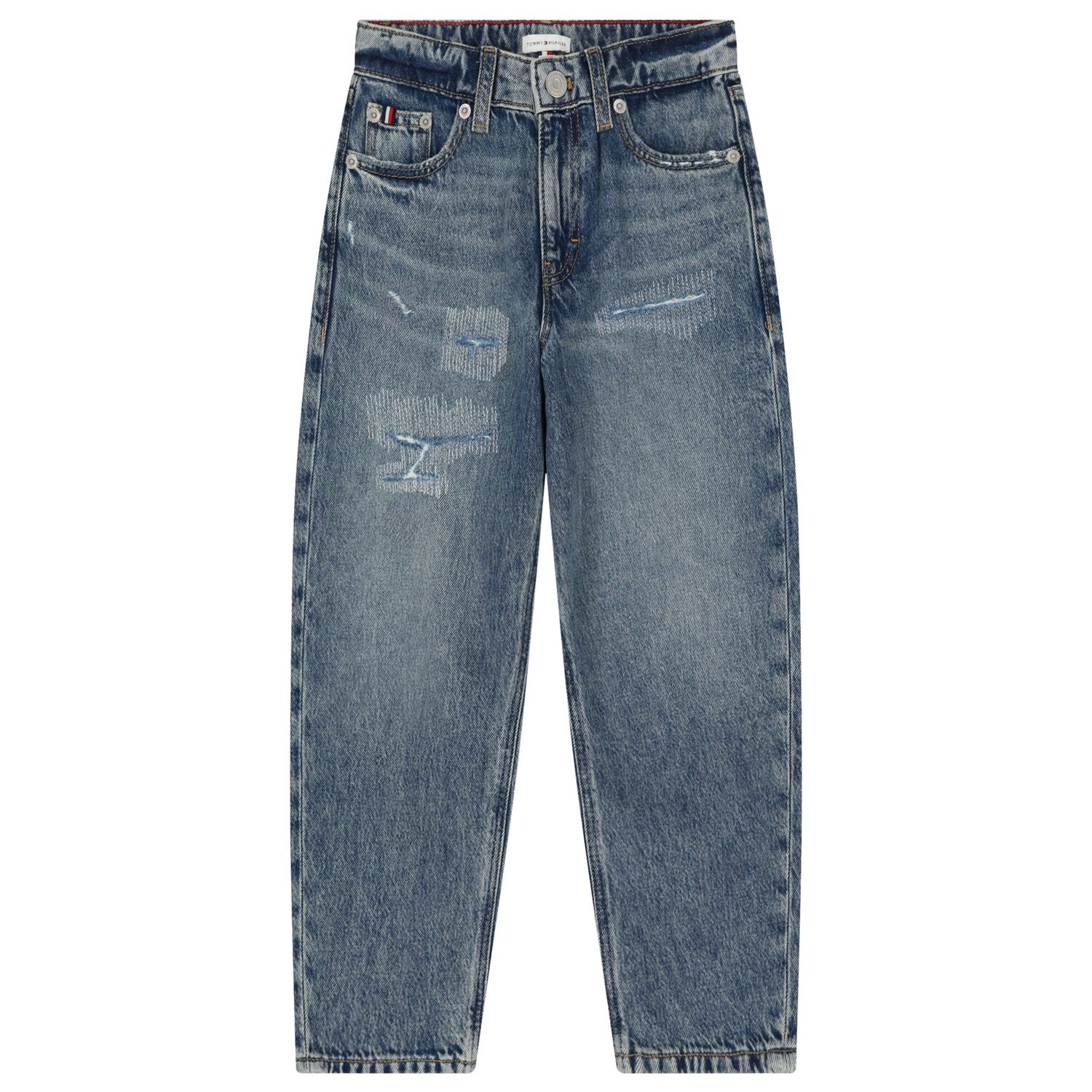 Boys Blue Denim Jeans, 1, hi-res
