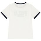 Boys White Logo T-Shirt, 3, hi-res