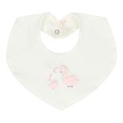 Baby Girls Pink Swan Romper Set, 3, hi-res