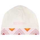 Baby Girls Ivory & Pink Zig Zag Babygrow Gift Set, 1, hi-res