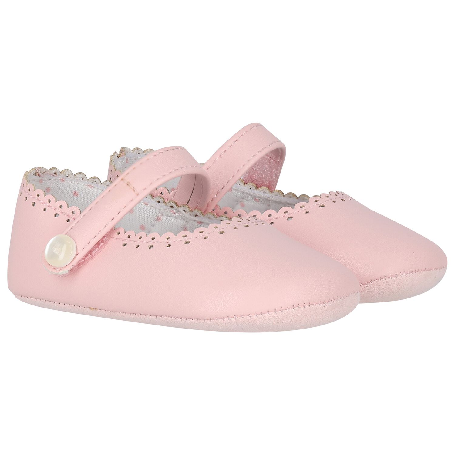Baby Girls Pink Pre Walker Shoes, 1, hi-res image number null