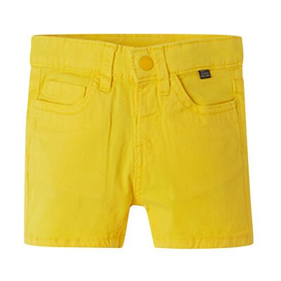 Younger Boys Yellow Bermuda Shorts 