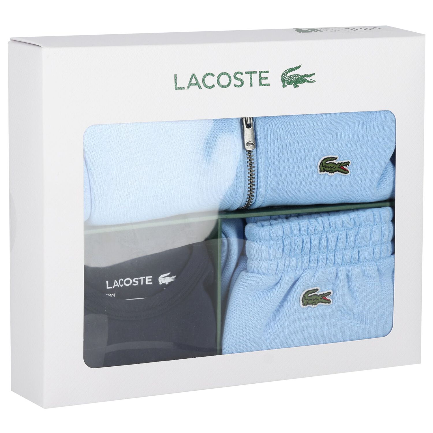 Baby Boys Blue Logo Tracksuit Set, 1, hi-res image number null