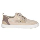 Boys Beige Boat Shoes, 1, hi-res