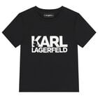 تيشيرت بالشعار بتصميم ميني مي باللون الأسود للأولاد, 1, hi-res