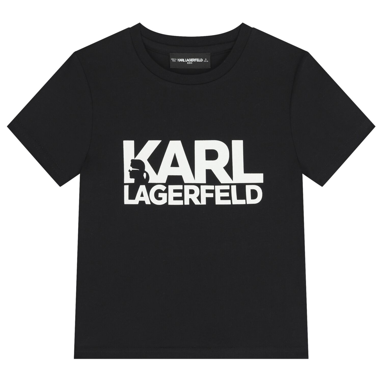 تيشيرت بالشعار بتصميم ميني مي باللون الأسود للأولاد, 1, hi-res