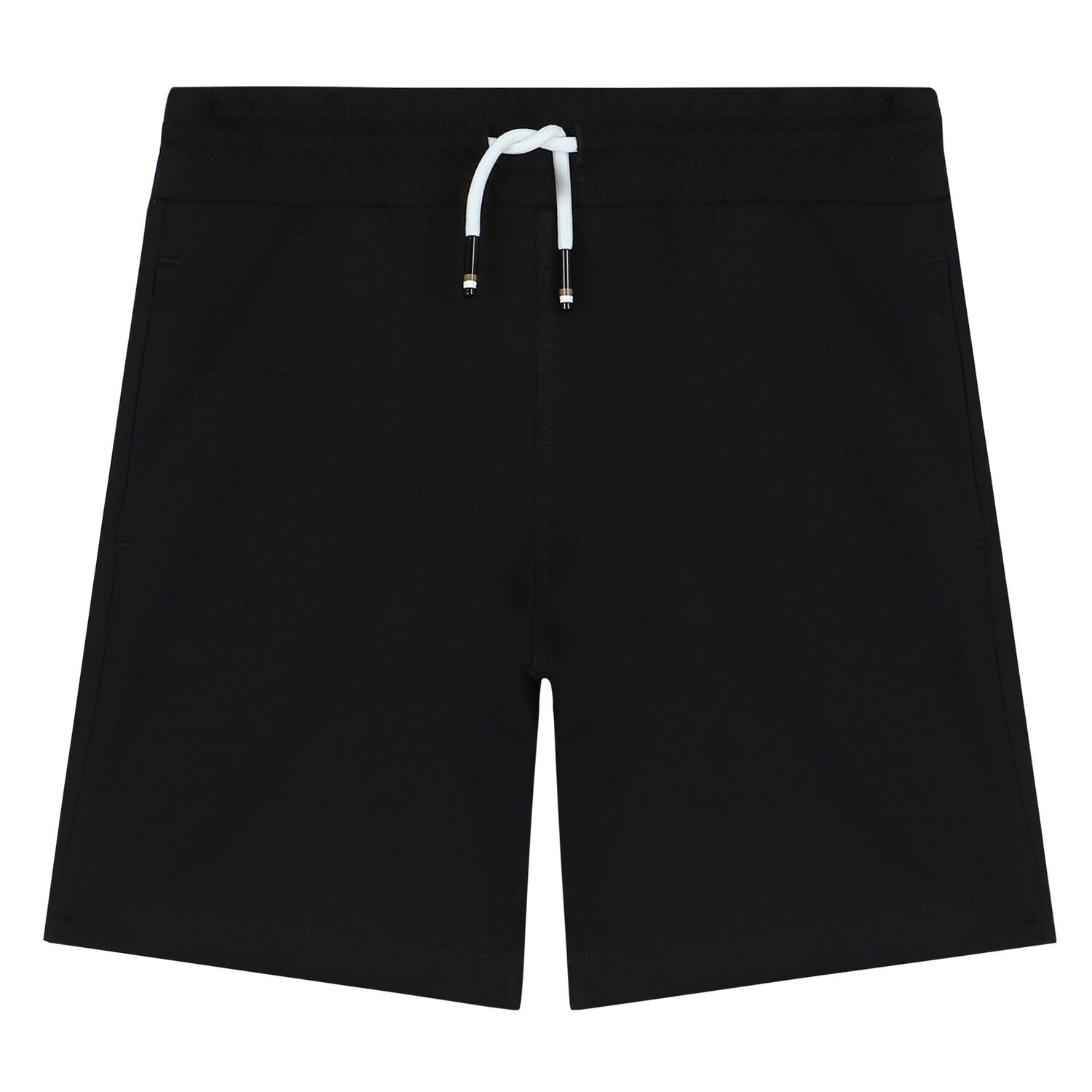 Boys White & Black Logo Shorts Set, 1, hi-res image number null