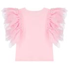 Girls Pink 4rd Birthday T-Shirt, 3, hi-res