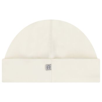 Ivory & Gold Logo Baby Hat