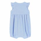 Girls Blue Romper, 1, hi-res