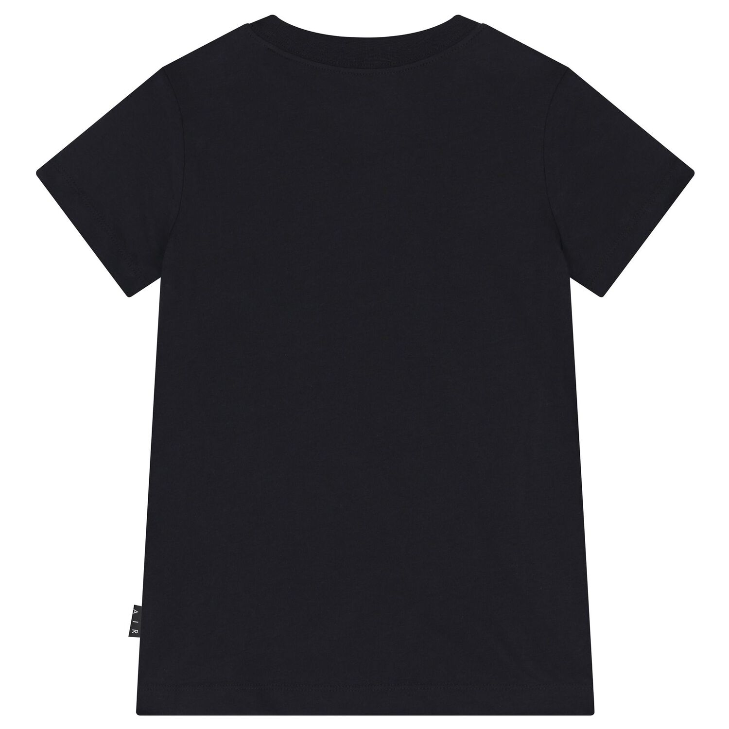 Boys Black Logo T-Shirt, 1, hi-res