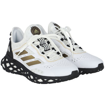 White Web Boost J Trainers