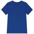 Boys Blue Logo T-Shirt, 2, hi-res