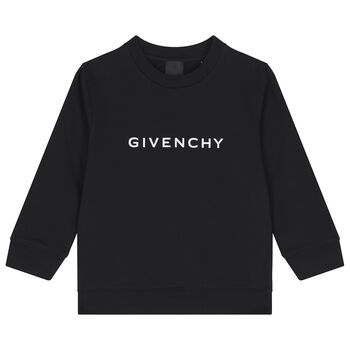 Givenchy Black Logo Sweatshirt, 1 Black Logo Sweatshirt