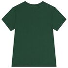 Boys Green Logo T-Shirt, 2, hi-res