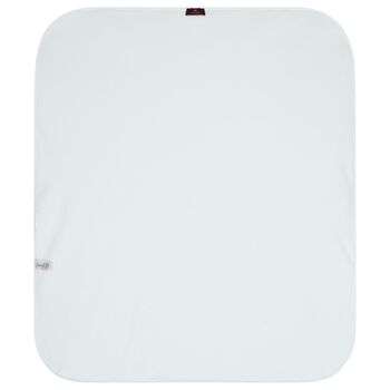 بطانيه اولاد باللون العاجى والازرق 