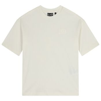 Boys Ivory Logo T-Shirt