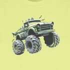 Boys Neon Green Monster Truck T-Shirt, 2, hi-res