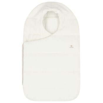 Ivory Logo Waffle Texture Baby Nest