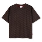 Boys Brown Logo T-Shirt, 1, hi-res