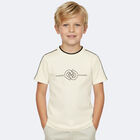 Boys Beige Logo T-Shirt, 1, hi-res