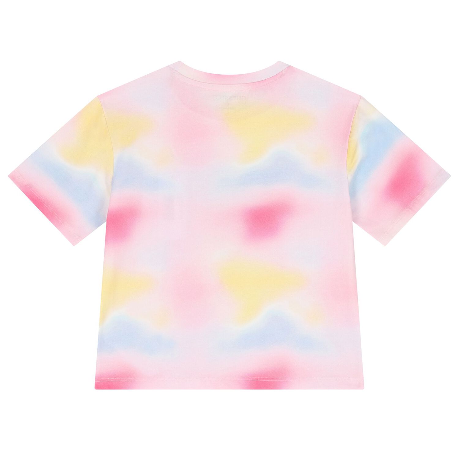 Girls Pink & Yellow Logo T-Shirt, 1, hi-res image number null