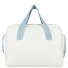 Ivory & Blue Stars Baby Changing Bag, 3, hi-res