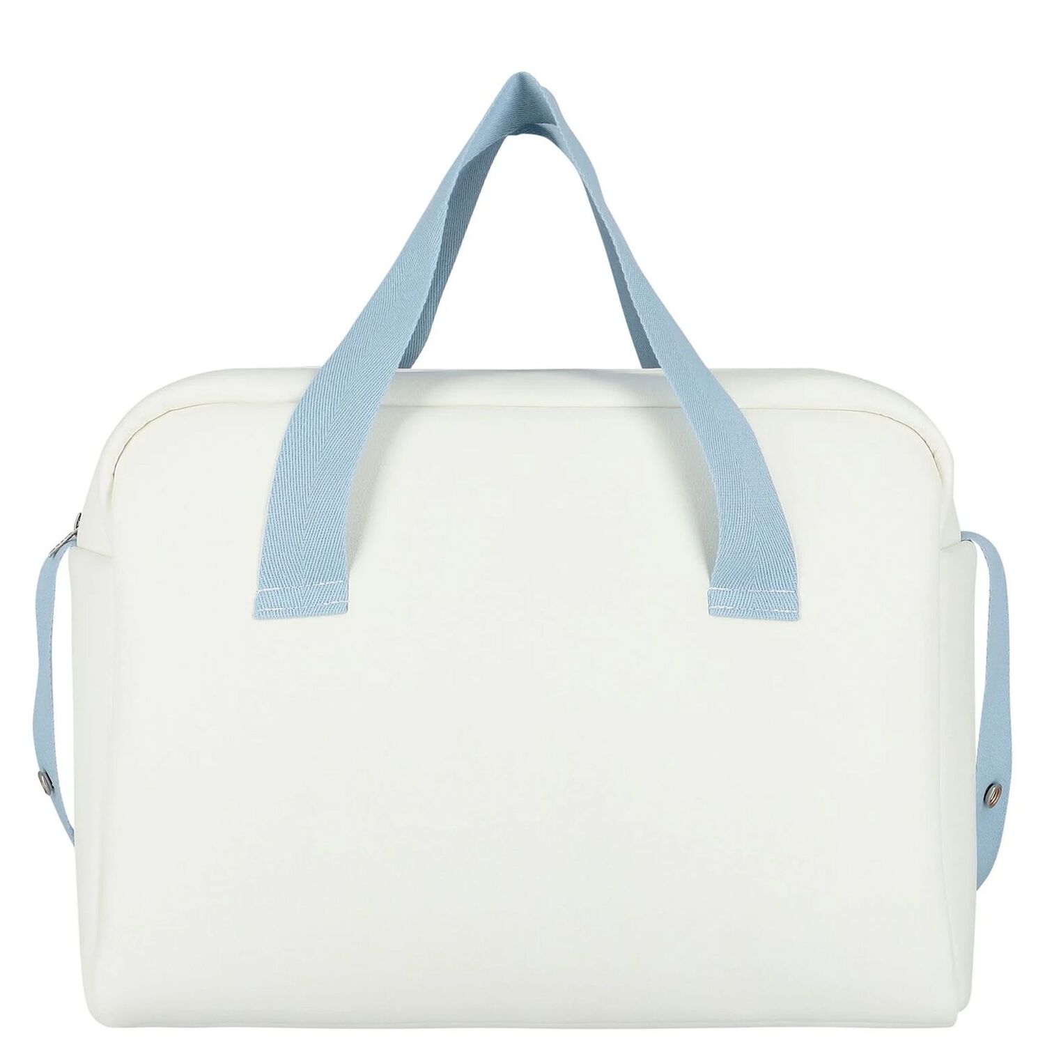 Ivory & Blue Stars Baby Changing Bag, 3, hi-res