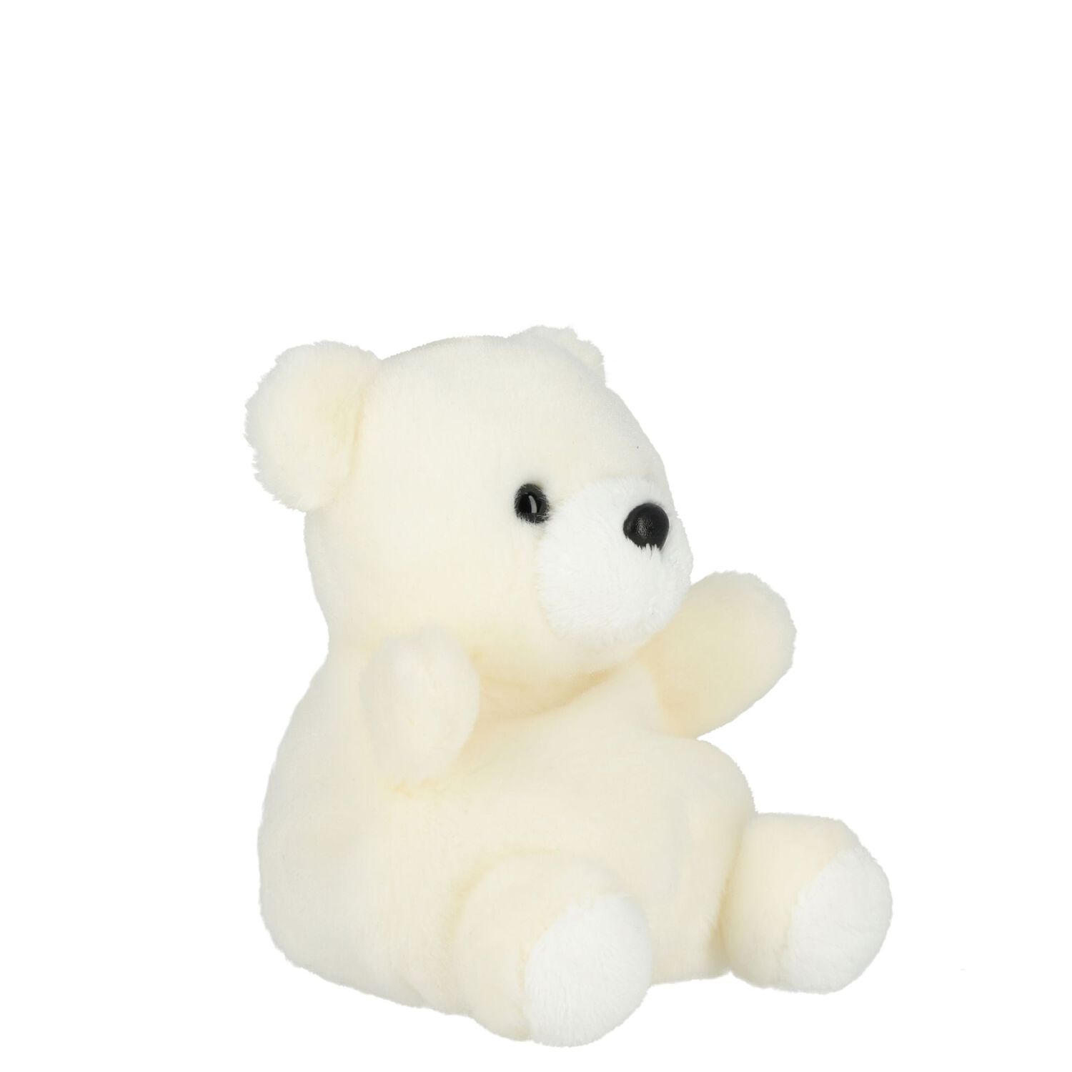 Palm Pals White Polar Bear Soft Toy ( 13CM ) , 1, hi-res