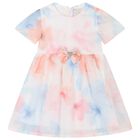 Baby Girls Multi-Coloured Chiffon Dress Set, 1, hi-res