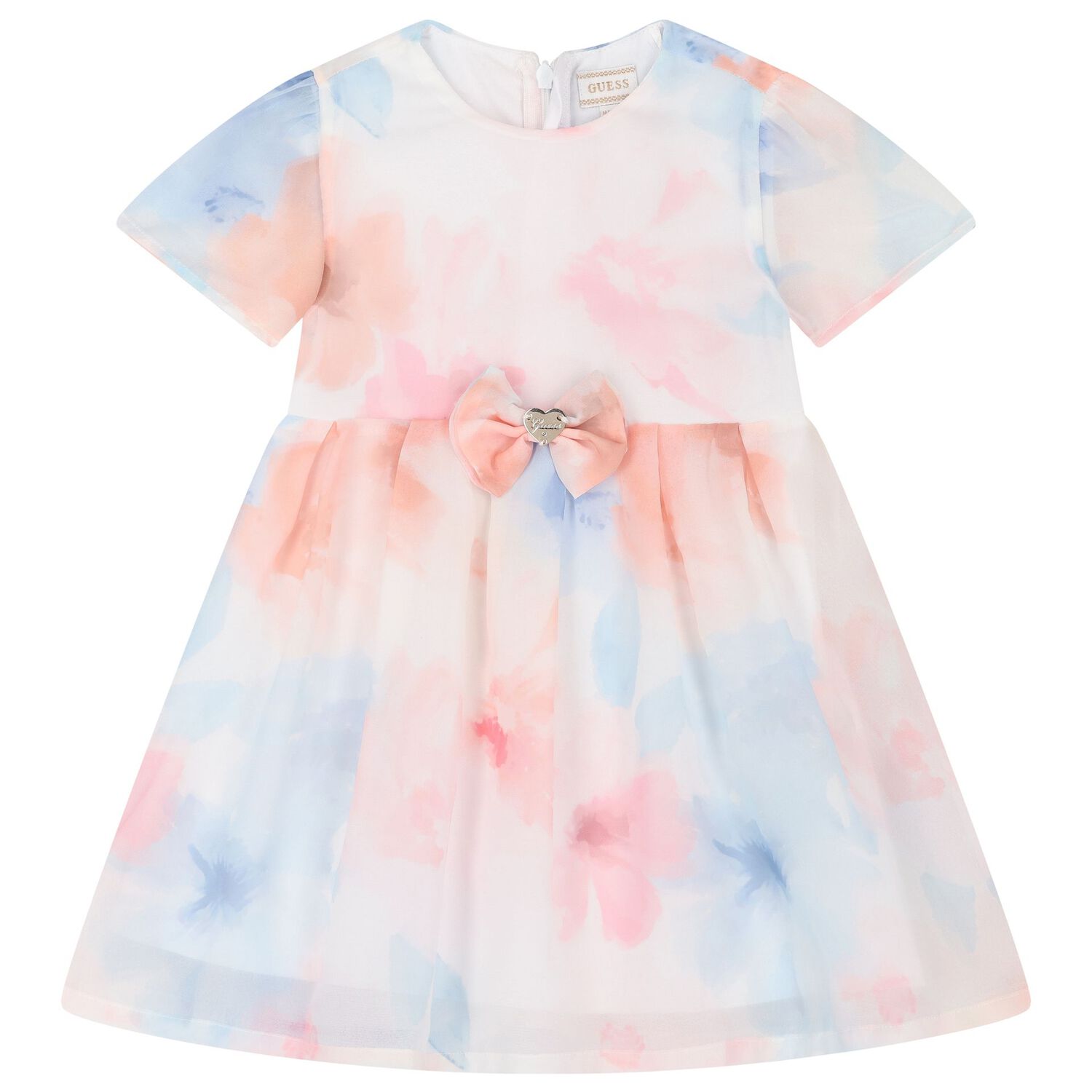 Baby Girls Multi-Coloured Chiffon Dress Set, 1, hi-res