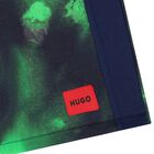 شورت بشعار باللون الكحلي والأخضر للأولاد, 1, hi-res